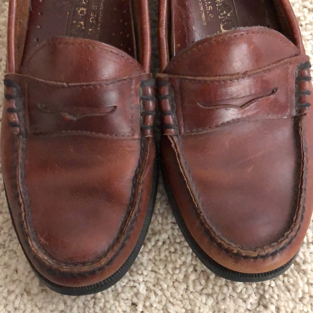 Sebago Brown Leather Loafers - Picture 11 of 13